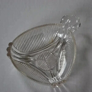 5/$25 Vtg Glass  Candy Dish